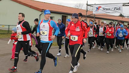 Start zum Witziner Silvesterlauf