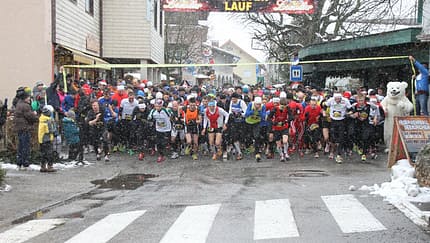 Start zum Silvesterlauf Seekirchen