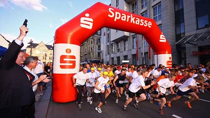 Firmenlauf Erzgebirge in Aue