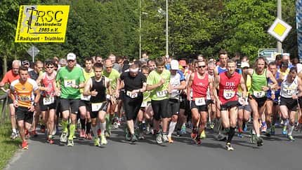 Start zum Rawetzer Halbmarathon in Marktredwitz 2014