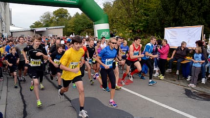 Gesundheitslauf Bad Rappenau 2014 Start