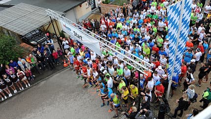 Start des Regensburger Landkreislaufes im Jahr 2014