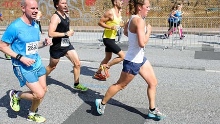 Halbmarathons für eine neue Bestzeit