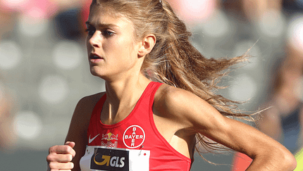 Konstanze Klosterhalfen bei den Deutschen Meisterschaften in Berlin