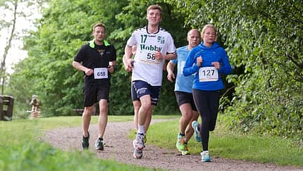 Unterwegs beim imland-Lauf zwischen Rendsburg und Büdelsdorf