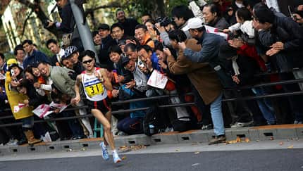 Olympisches Qualifikationsrennen in Tokio