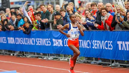 Tadelech Bekele strebt Hattrick an