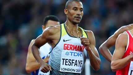 Schöneborn-Zwillinge, Pflieger und Tesfaye am Start