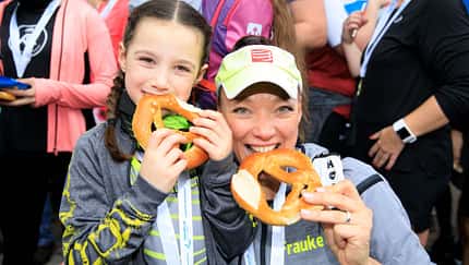 Brezel- und Struwwelpeterlauf beim Frankfurt-Marathon 2019