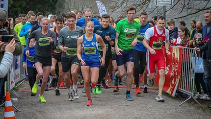 Rodenkirchen laeuft in Koeln-Rodenkirchen, 23.03.2019
