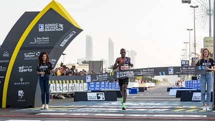 Tempomacher Reuben Kipyego überrascht in Abu Dhabi