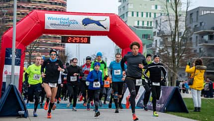 Teilnehmerrekord zum Auftakt der Winterlaufserie