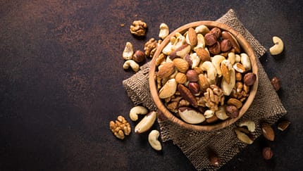 Nüsse enthalten besonders viel Omega-3-Fettsäuren