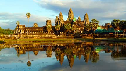 Sonnenziele im Herbst und Winter: Angkor Wat in Kambodscha