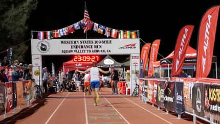 Der Western States Endurance Run in Kalifornien gilt als eines wichtigster 100-Meilen-Rennen. 