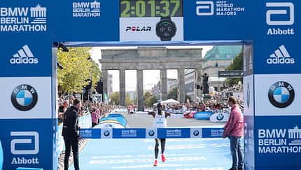 Eliud Kipchoge beim Berlin-Marathon 2018