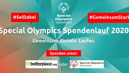 Virtueller Special Olympics Spendenlauf