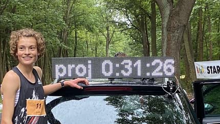 Alina Reh ist trotz Corona in Topform