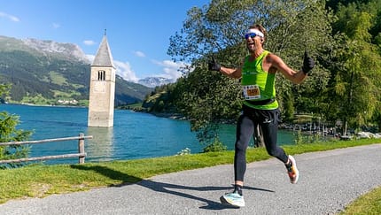 Rund 2.000 Teilnehmer beim Solo-Lauf am Reschensee