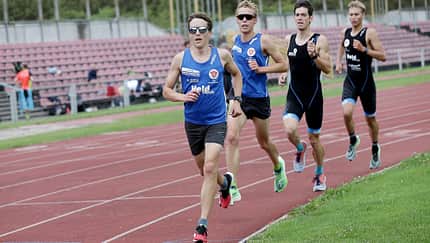 Gemeinsamer Swim & Run in Darmstadt