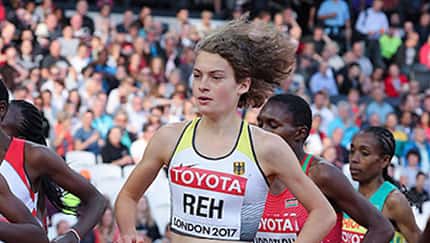 Alina Reh kann auf EM-Bronze hoffen