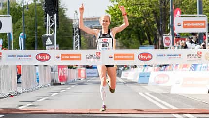 Fabienne Königstein läuft in Wien