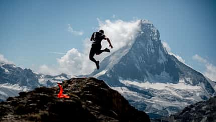 Skyrunning in atemberaubender Szenerie