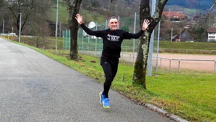Läufer halten dem Silvesterlauf Schwaibach die Treue