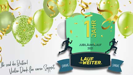 Jubiläumslauf - Lauf Weiter: Virtual Run