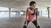 Schwitzen beim Sport