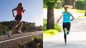 Lauftechnik: richtig bergauf und bergab laufen