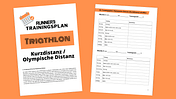Trainingsplan Triatholn: Kurzdistanz / Olympische Distanz schaffen