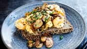 Perfekt! Rührei auf Toast