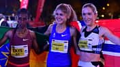 Konstanze Klosterhalfen beim Silvesterlauf Barcelona 2022