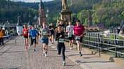 Läufer beim Heidelberg-Halbmarathon 2023