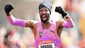 Amanal Petros beim Berliner Halbmarathon 2025