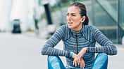 Enttäuscht nach einem schlechten Lauf