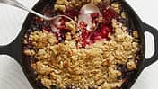 Crumble in der Pfanne