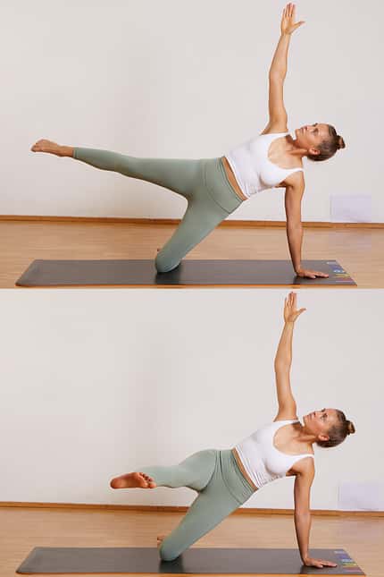 Pilates für Läufer: Stern, dynamisch Pilates für Läufer: Stern, dynamisch