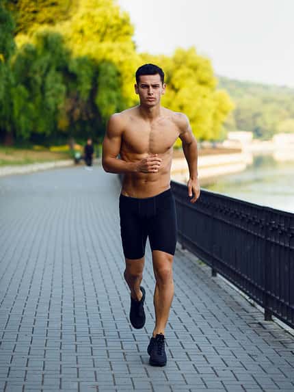 Nackt joggen