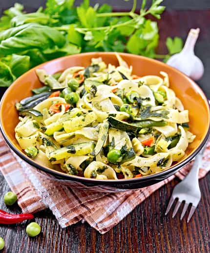 Scharfe Tagliatelle