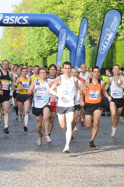 Edinburgh Marathon Festival Start Edinburgh Marathon Festival Start