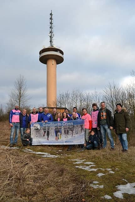 Der Dransfelder Crosslauf startet am Gaußturm.