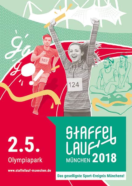 Staffellauf München Poster 2018 Staffellauf München Poster 2018