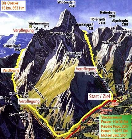 Widdersteinlauf Vorarlberg