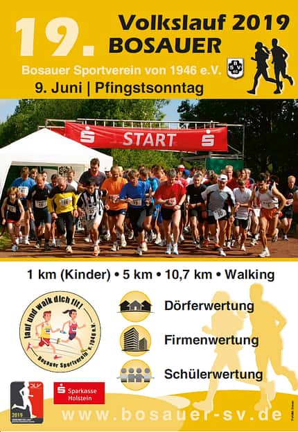 Bosauer Volkslauf: abgesagt